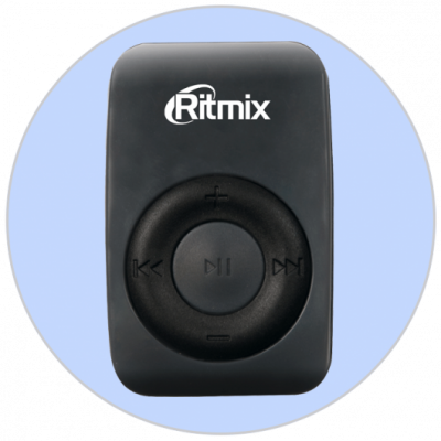 Плеер MP3 Ritmix RF-1010 серый