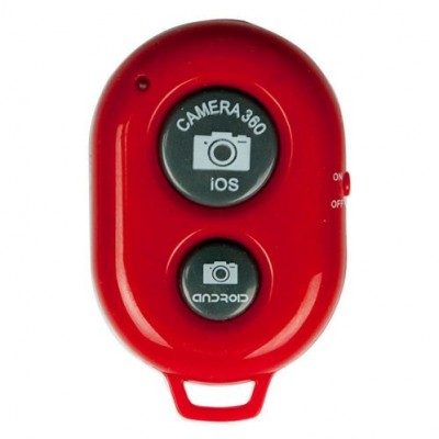Беспроводная кнопка для селфи RITMIX RMH-020BTH Selfie, красный