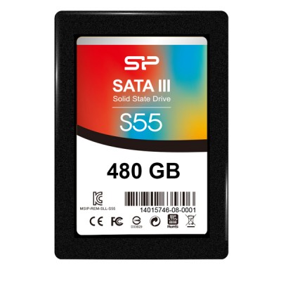 Твердотельный накопитель 480GB Silicon Power S55, 2.5, SATA III (SP480GBSS3S55S25)
