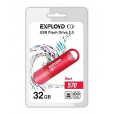 Флеш-накопитель USB 32GB Exployd 570 красный (EX-32GB-570-Red)