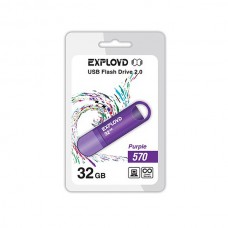 Флеш-накопитель USB 32GB Exployd 570 фиолетовый (EX-32GB-570-Purple)