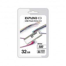 Флеш-накопитель USB 32GB Exployd 580 белый (EX-32GB-580-White)