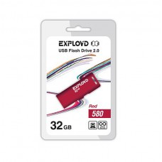 Флеш-накопитель USB 32GB Exployd 580 красный (EX-32GB-580-Red)