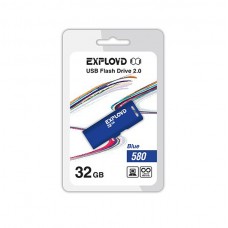 Флеш-накопитель USB 32GB Exployd 580 синий (EX-32GB-580-Blue)