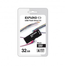 Флеш-накопитель USB 32GB Exployd 580 черный (EX-32GB-580-Black)