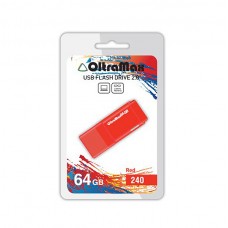 Флеш-накопитель USB 64GB Oltramax 240 красный
