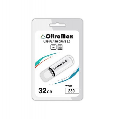 Флеш-накопитель USB 32GB Oltramax 230 белый