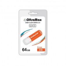 Флеш-накопитель USB 64GB Oltramax 230 оранжевый