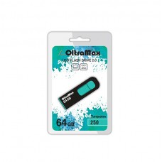 Флеш-накопитель USB 64GB Oltramax 250 бирюзовый