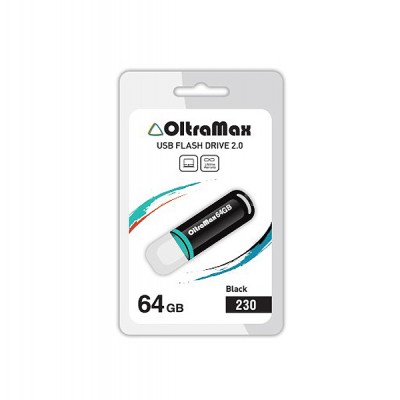 Флеш-накопитель USB 64GB Oltramax 230 черный