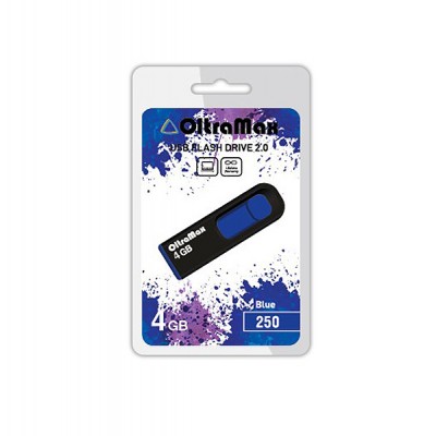 Флеш-накопитель USB 4GB Oltramax 250 синий