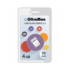 Флеш-накопитель USB 4GB Oltramax 70 белый (OM-4GB-70-White)