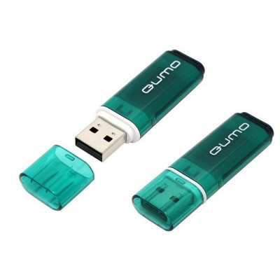 Флеш-накопитель USB 4GB Qumo Optiva 01 зеленый