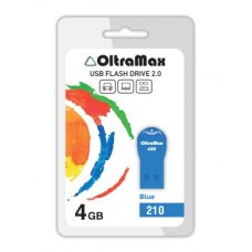 Накопитель USB 4GB Oltramax 210 синий (OM-4GB-210-Blue)