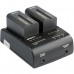 Зарядное устройство SWIT S-3602F для аккумуляторов Sony NP-F770/970/960/950, SWIT S-8972/S-8970/S-8770