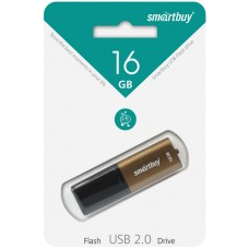Флеш-накопитель USB 16GB Smartbuy X-Cut Brown (SB16GBXC-BR)