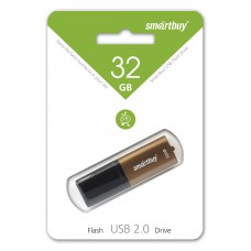 Флеш-накопитель USB 32GB Smartbuy X-cut Brown (SB32GBXC-BR)
