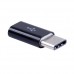 Адаптер Type-C - micro USB для смартфона Blast BMC-601 Black