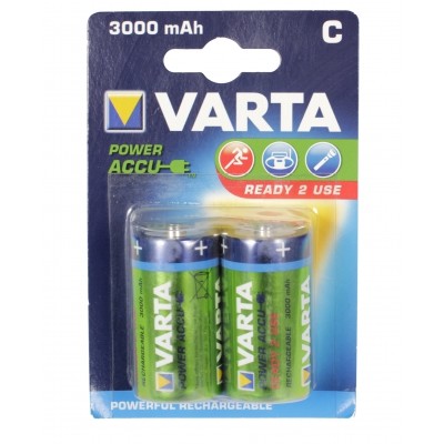 Аккумулятор VARTA R14 R2U (3000mAh) 2BL