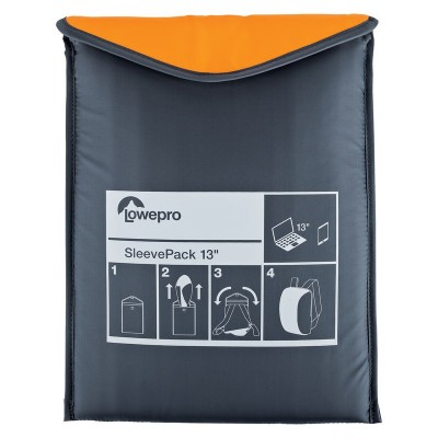 Чехол-рюкзак для ноутбука Lowepro SleevePack 13 (Серый/Оранжевый)