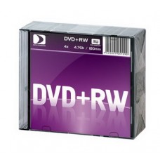 Диск DVD+RW Data Standart 4.7GB 4x 120 Min Slim Case-10 Pack (13440-DSDWP06X)
