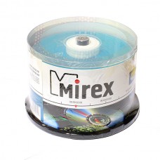 Диск Mirex CD-RW 700MB 12x Cake Box 50шт (UL121002A8B)