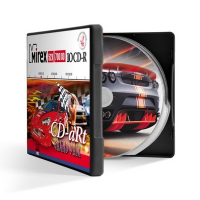 Диск Mirex CD-R GRAND PRIX 700 MB 52x 10 шт (UL120105A8V)