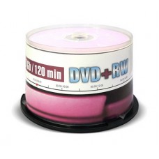 Диск Mirex DVD+RW 4.7GB 4x Box 50 шт (UL130022A4B)