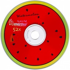 Диск Smartbuy CD-R 700Mb 80min 52x Fresh-Watermelon CB-25