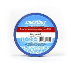 Изолента Smartbuy синяя 10м (SBE-IT-15-10-db)