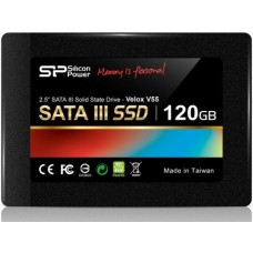 Твердотельный диск 120GB Silicon Power Velox V55, 2.5, SATA III (SP120GBSS3V55S25)