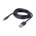 Кабель USB 3.1 Type-C Blast BMC-412 Black 1m