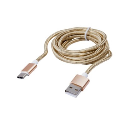 Кабель USB Blast BMC-416 Type-C Gold 1.5m