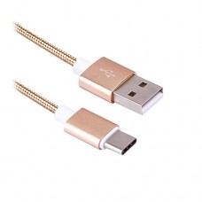 Кабель USB Blast BMC-421 Type-C Gold 2m