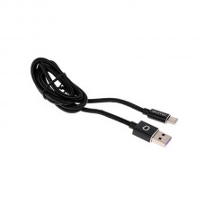Кабель Qumo 22472 Black USB 2.0 - Type-C 1м