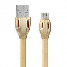 Кабель REMAX Laser RC-035m Gold USB-microUSB 1м