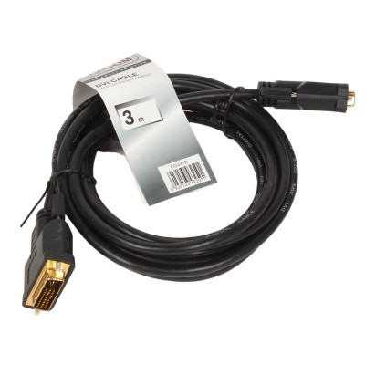 Кабель TV-COM DVI-D Dual link 25M/25M, экран, феррит.кольца, 3м (CG441D-3m)