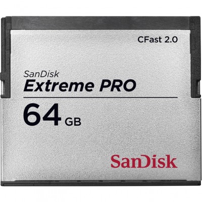 Карта памяти Sandisk CF 64GB Extreme Pro (SDCFSP-064G-G46D)