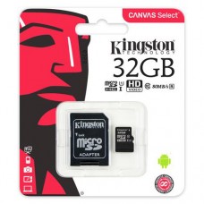 Карта памяти 32GB Kingston Canvas Select Class 10 UHS-I (SDCS/32GB)