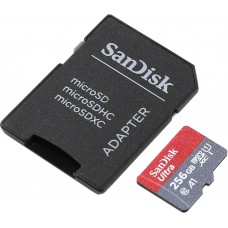 Карта памяти 256GB SanDisk Ultra Class 10 + SD-адаптер (SDSQUAR-256G-GN6MA)
