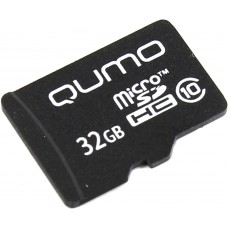Карта памяти 32GB Qumo MicroSDHC Class 10 (QM32GMICSDHC10NA)