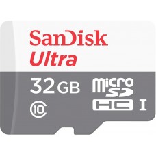Карта памяти 32GB SanDisk Ultra Class 10 UHS-I (SDSQUNS-032G-GN3MN)