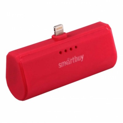 Внешний аккумулятор Smartbuy Turbo-8 Apple Lightning Red 2200 mAh