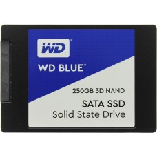 Твердотельный диск 250GB WD Blue, 2.5, SATA III (WDS250G2B0A)