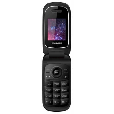 Телефон Digma A205 2G Black