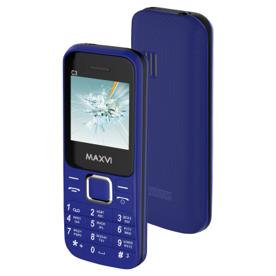 Телефон Maxvi C3 Blue