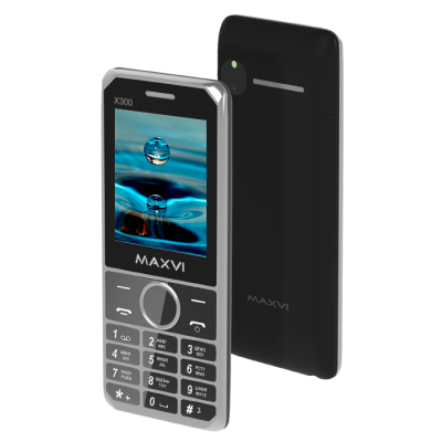 Телефон Maxvi X300 Black