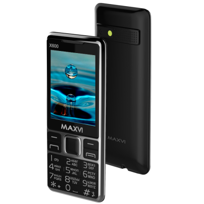 Телефон Maxvi X600 Black