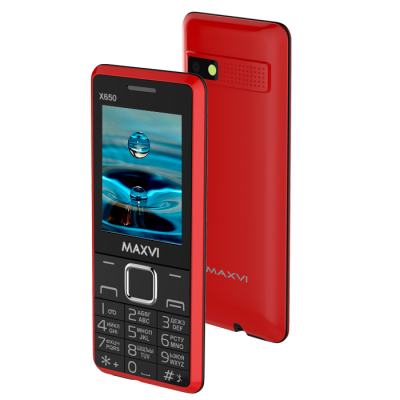 Телефон Maxvi X650 Red