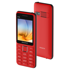 Телефон Maxvi K12 Red/Black